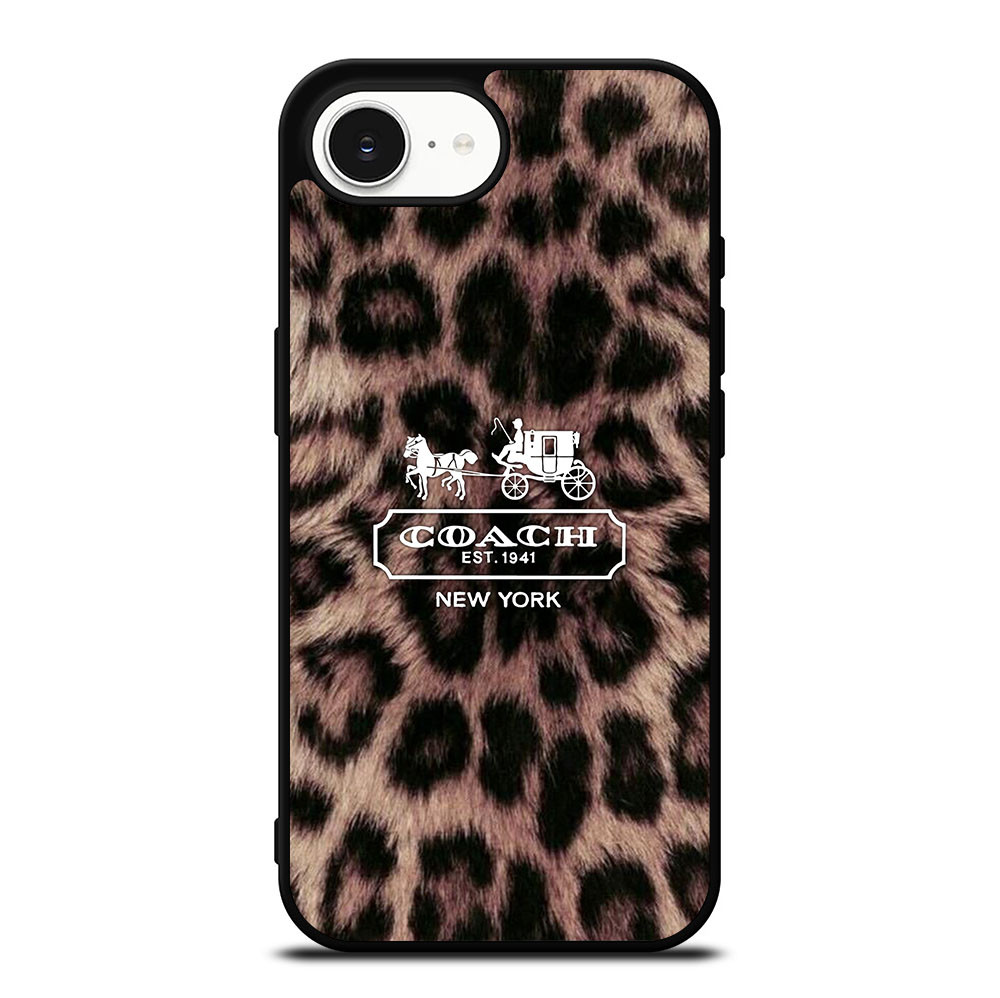 iPhone16Plus COACH（R）ハードケース iPhone 16 Plus用 COACH（R）ハードケース／SIGNATURE Black（R24H013K